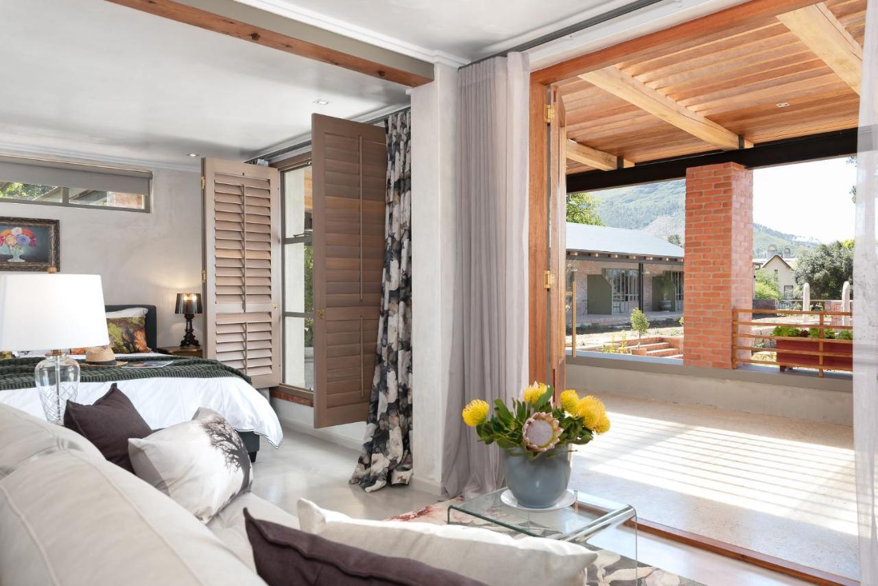 De Zeven Guest Lodge สเตลเลนบอช ภายนอก รูปภาพ